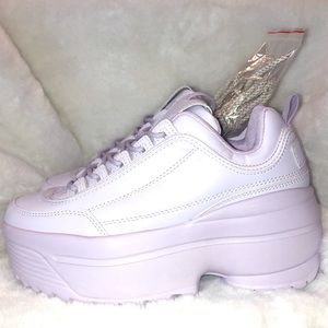 BERNESS X DK Lt Purple Big Platform Sneakers